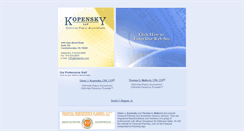 Desktop Screenshot of kopensky.com
